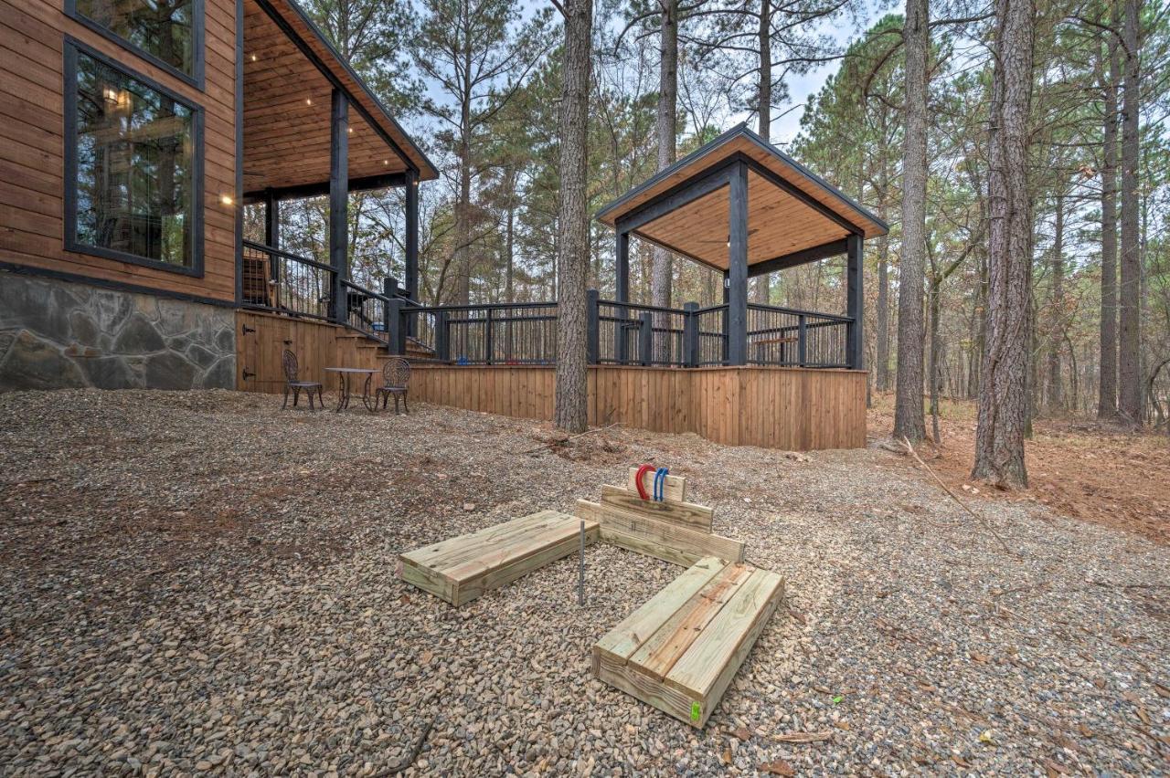 Luxury Cabin In The Woods With Hot Tub And Yard Games! Broken Bow Exterior photo